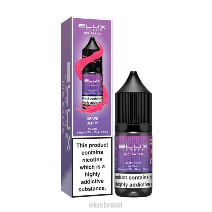 Elux Legend baga de uva sal fino 10ml D62868 | Elux Brasilia