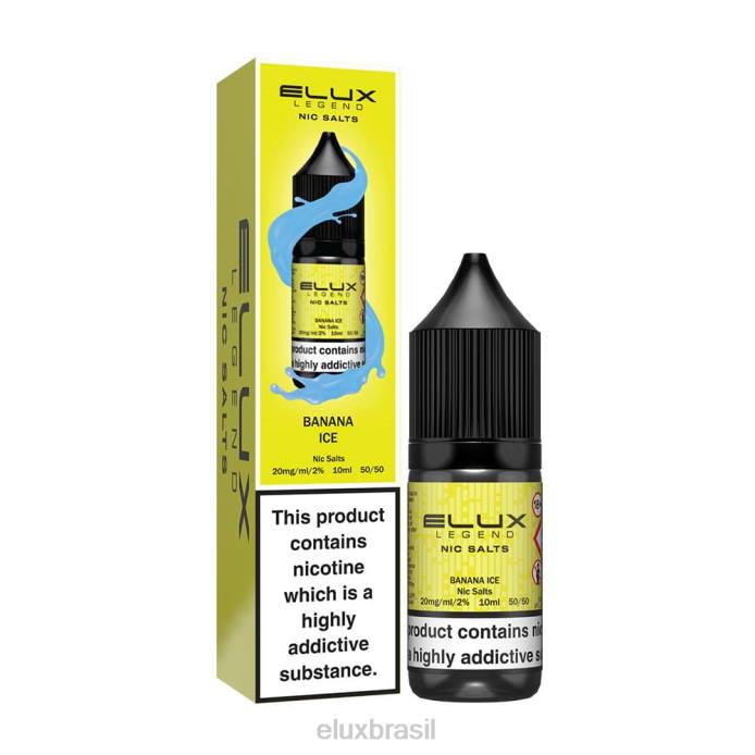 Elux Legend gelo de banana sal fino 10ml D62867 | Elux Brasil