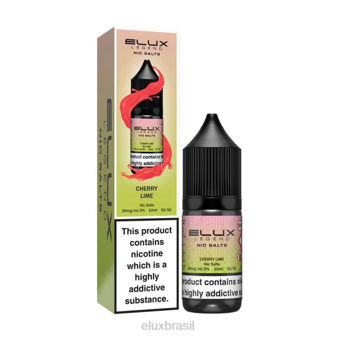 Elux Legend limão cereja sal fino 10ml D62866 | Elux Flavours Brasil