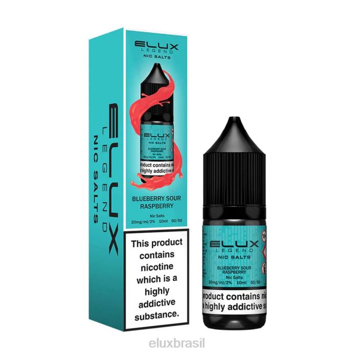 Elux Legend nic salt mirtilo framboesa azeda 10ml sal fino 10ml D62842 | Elux Brasil
