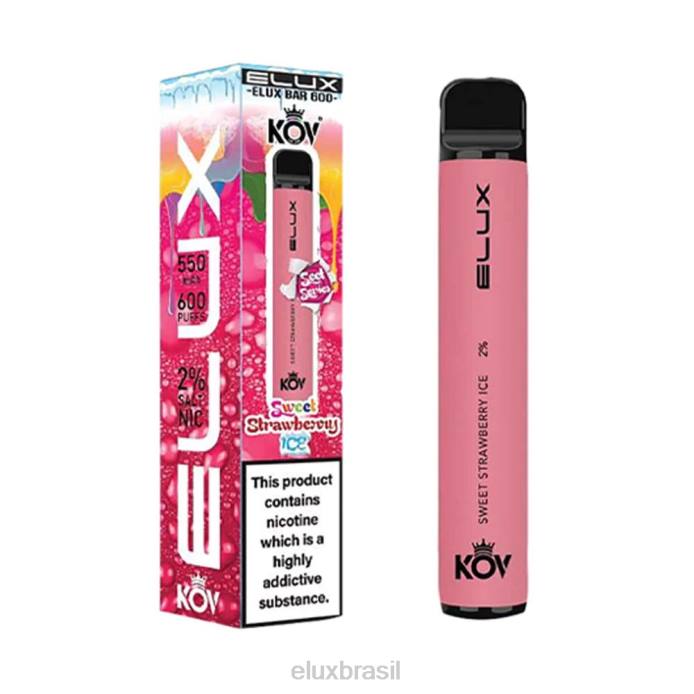 Elux Bar gelo doce de morango vape descartável da série doce D628110 | Elux Vape Price
