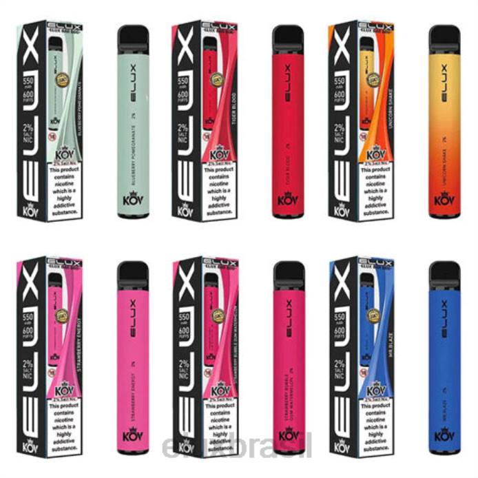 Elux Bar mirtilo cereja cranberry vape descartável da série legado D628107 | Elux Brasil