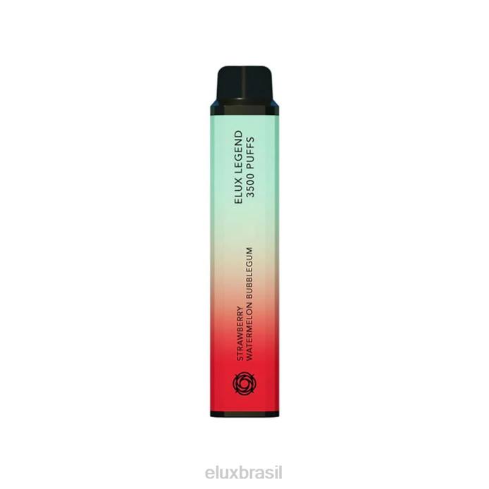 Elux Legend chiclete de melancia e morango Vape descartável de 3500 sopros D62883 | Elux Amazon Brasil