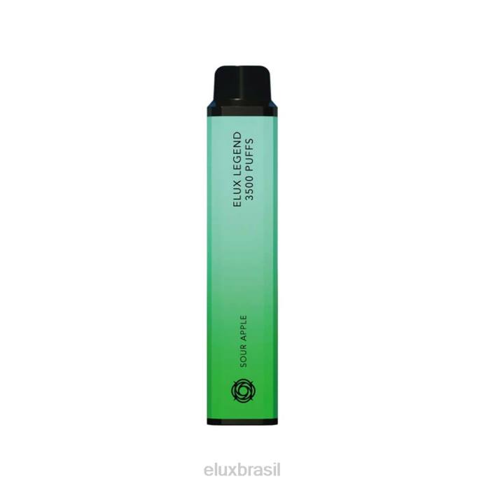 Elux Legend maçã ácida Vape descartável de 3500 sopros D62881 | Elux Vape Review