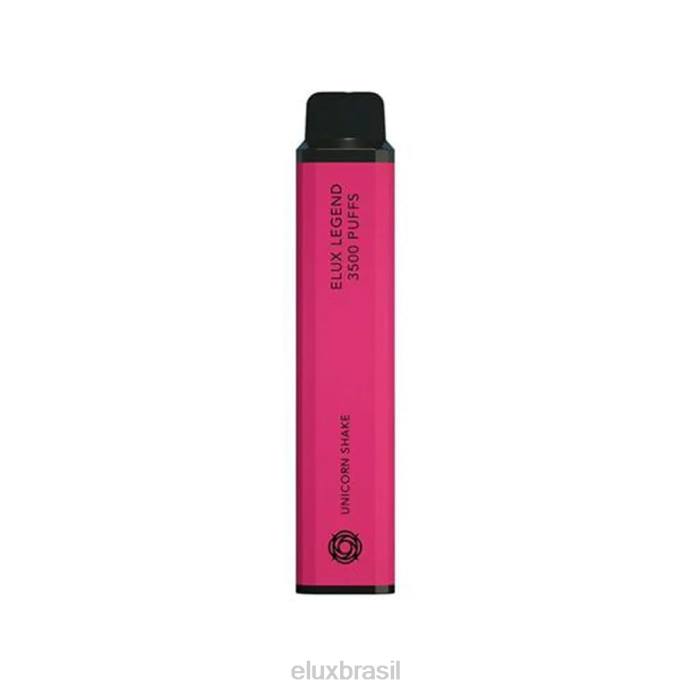 Elux Legend shake de unicórnio Vape descartável de 3500 sopros D62882 | Elux Reviews Vape