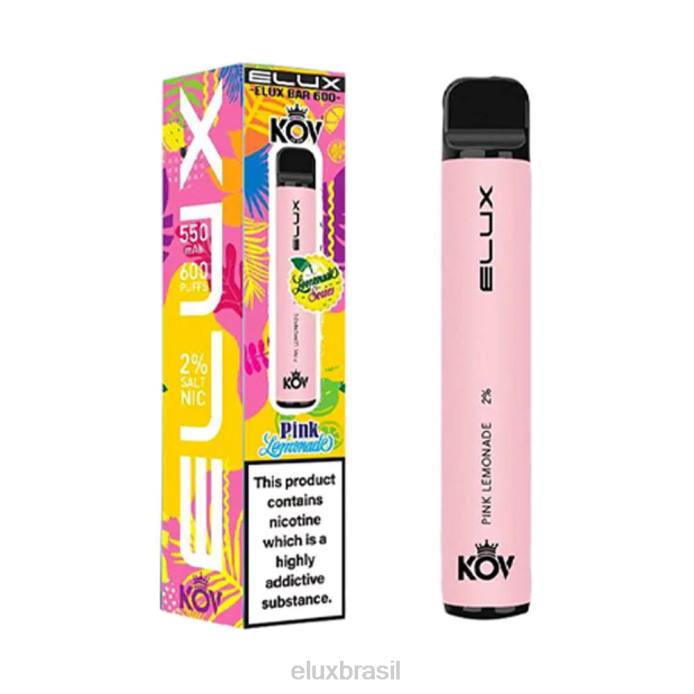 Elux Bar limonada rosa vape descartável da série limonada D628104 | Elux Vape Near Me