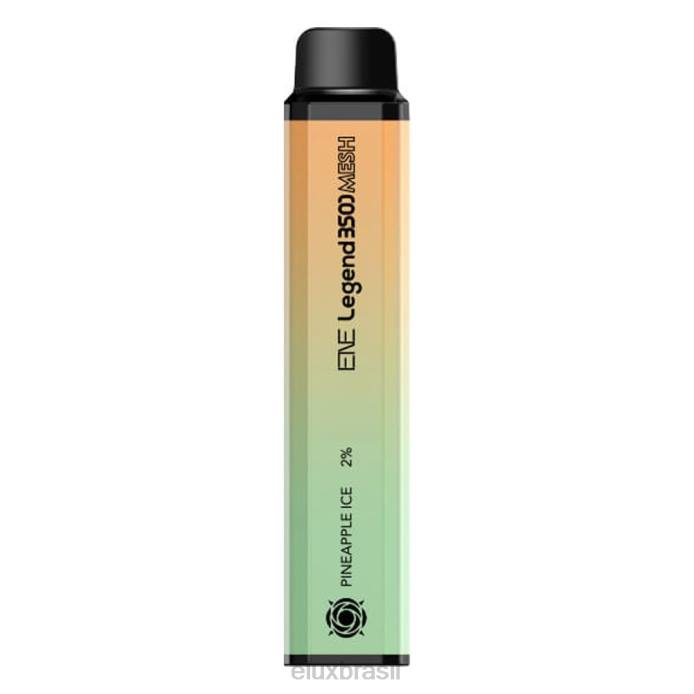 Elux ENE Legend gelo de abacaxi Vape descartável de 3500 malhas D628129 | Elux Brasil